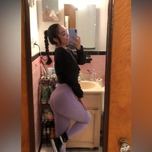 NVGTN contour lilac leggings